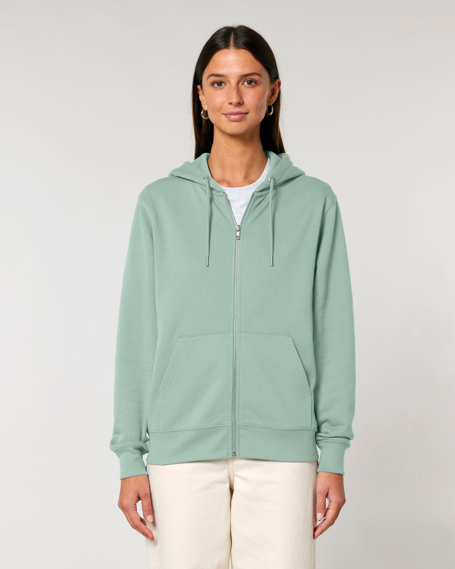 Unisex-Hoodie mit Reißverschluss – Bio-Baumwolle 350 GSM | Cultivator 2.0 Zipthru STSU179