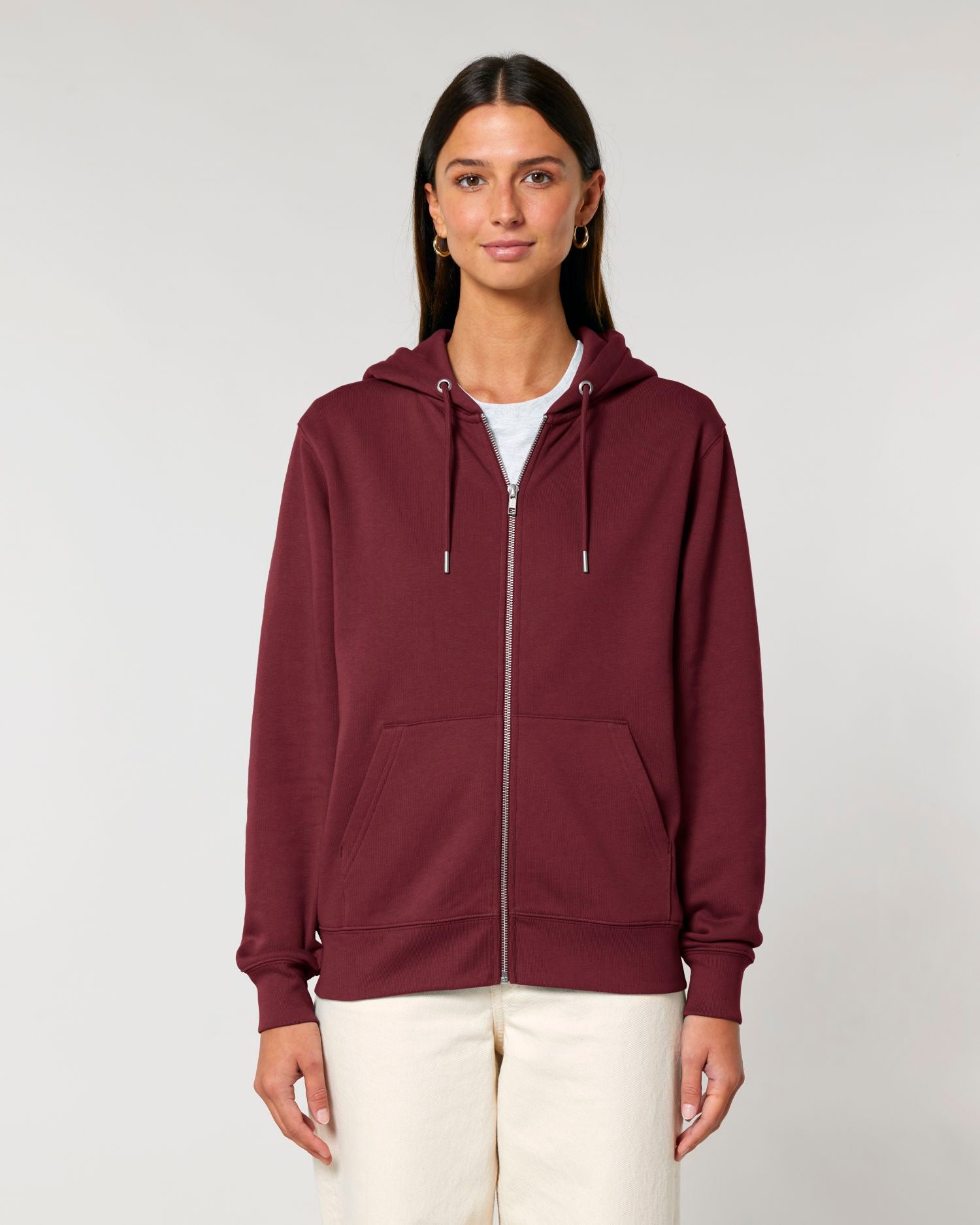 Unisex-Hoodie mit Reißverschluss – Bio-Baumwolle 350 GSM | Cultivator 2.0 Zipthru STSU179