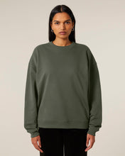 Unisex Oversized Organic Cotton Crew Neck Sweatshirt - 350 GSM | Radder 2.0 STSU208