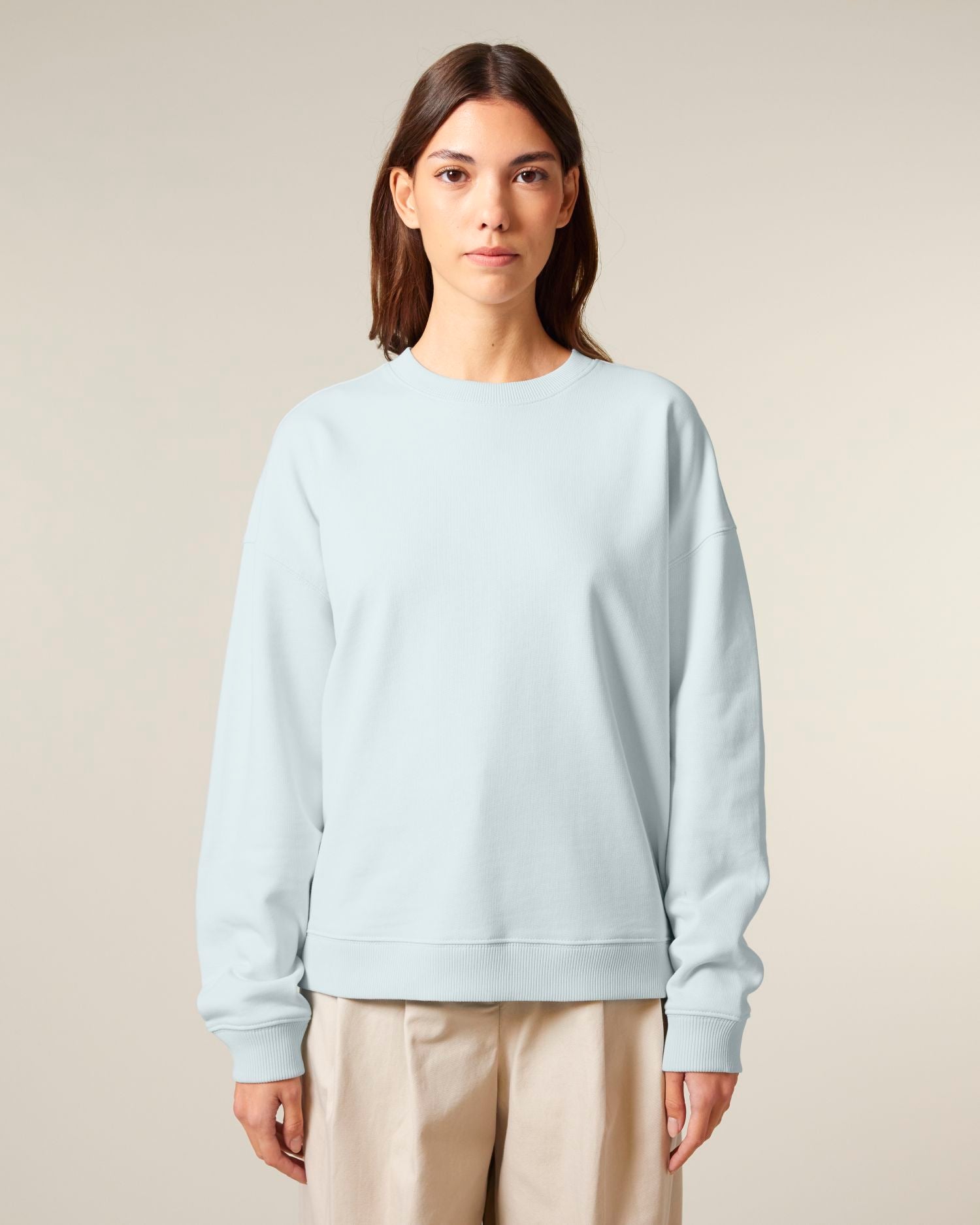 Unisex Oversized Sweatshirt aus Bio-Baumwolle mit Rundhalsausschnitt - 350 GSM | Radder 2.0 STSU208