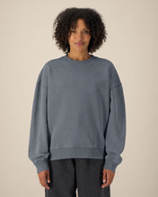 Unisex Organic Oversized Garment Dyed Crew Neck Sweatshirt - 380 GSM | Radder 2.0 Vintage STSU210