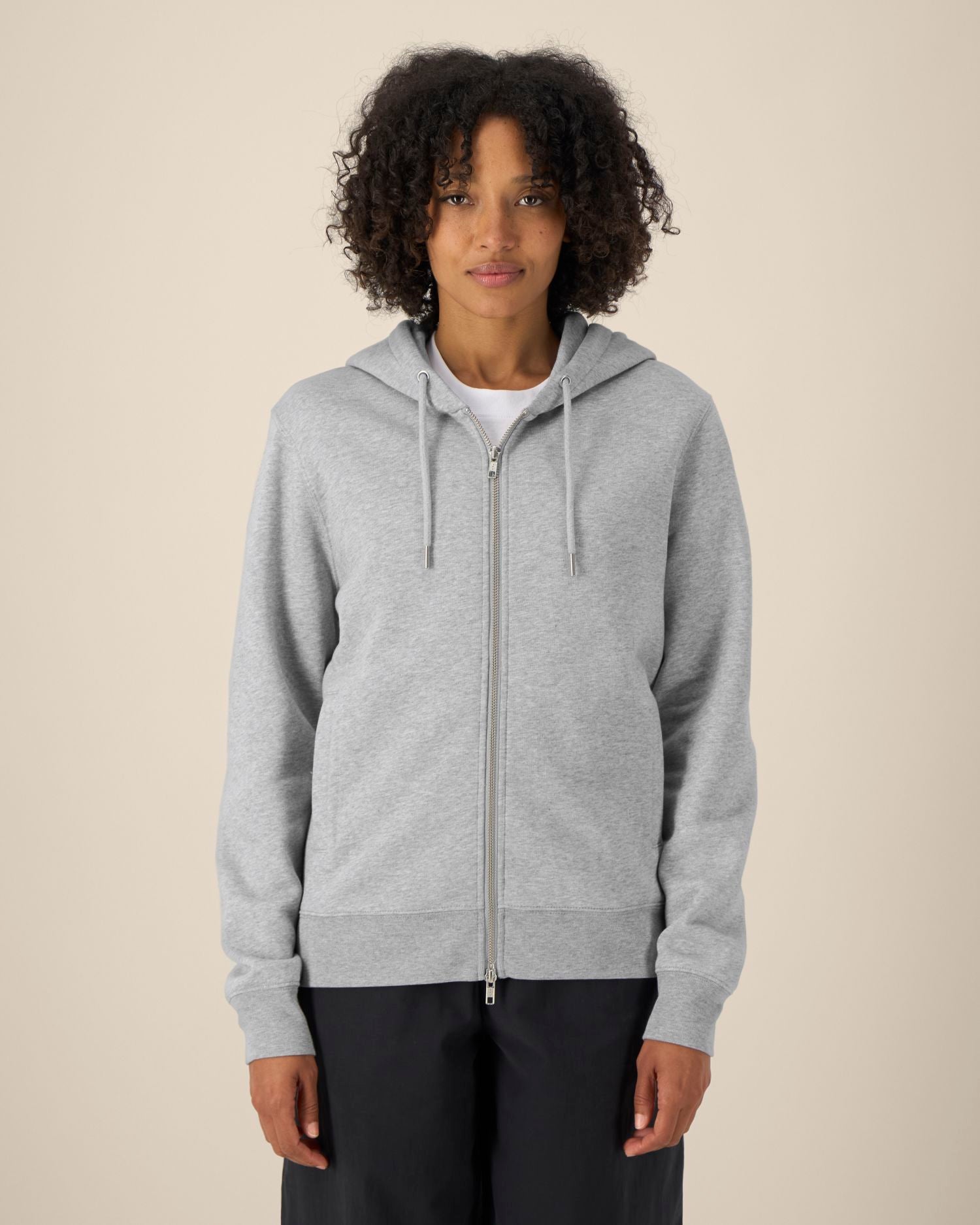 Zipthru Hoodie STSU261 Astor | Organic Blank