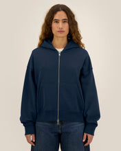 Sudadera unisex Oversized con capucha y cremallera completa de algodón reciclado - 400 g/m² | Fronter - STSU275