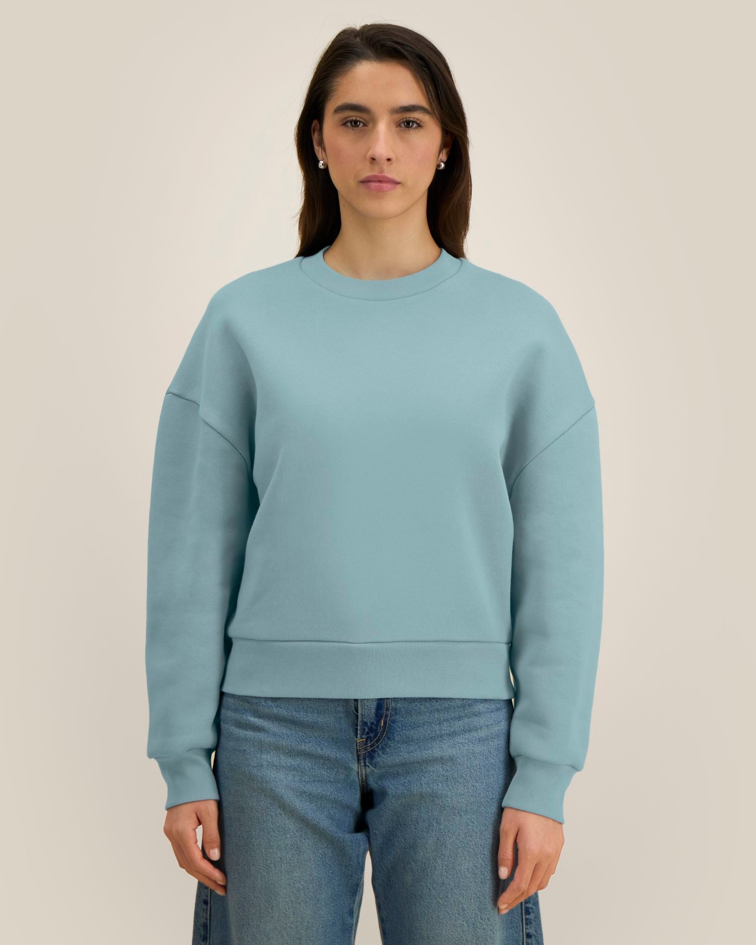 Unisex Ultra Heavyweight Oversized Crewneck - 500 GSM | Former - STSU279