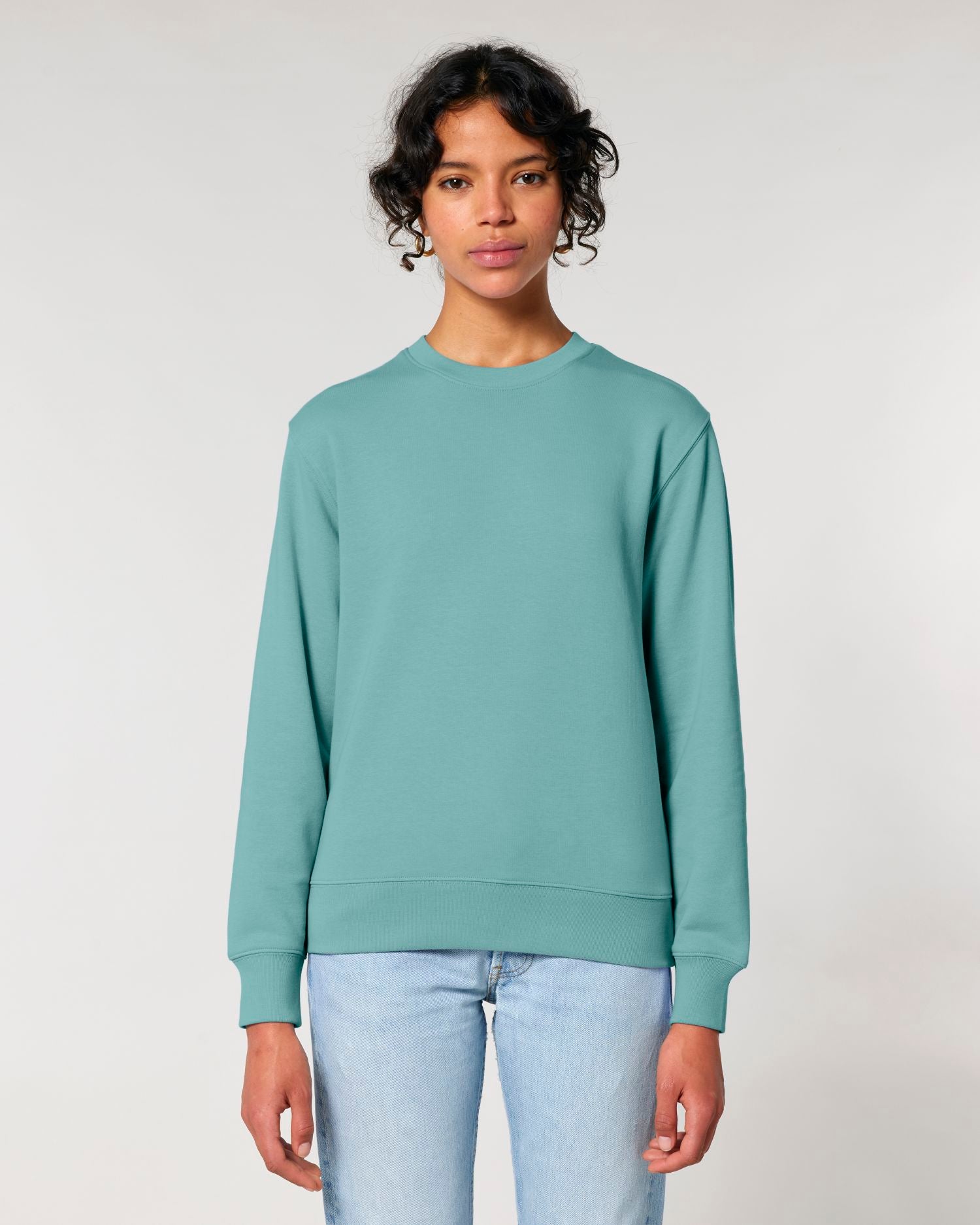 Unisex Organische Medium Fit Crewneck Sweater - 300 g/m² | Matcher STSU799
