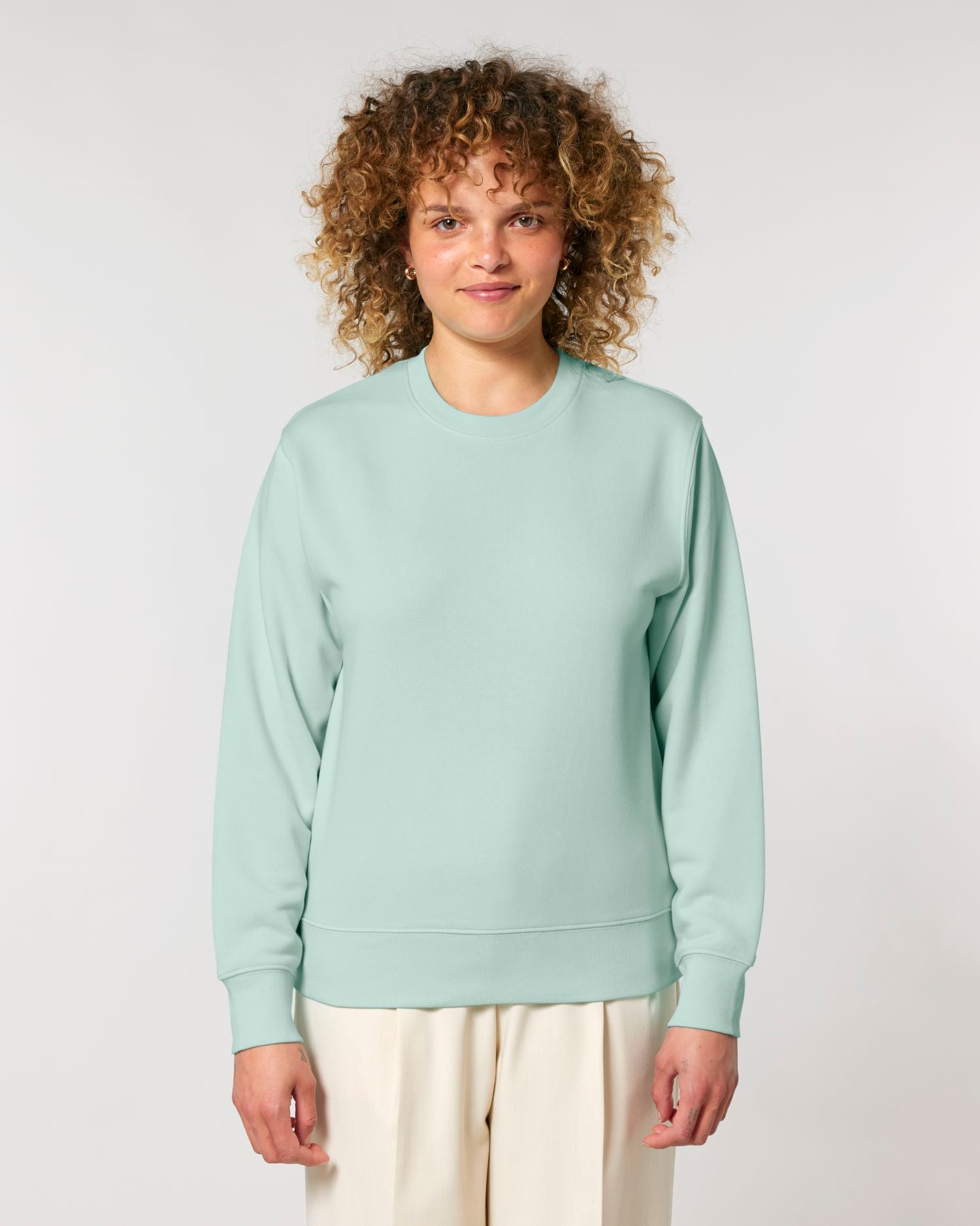 Unisex Organische Medium Fit Crewneck Sweater - 300 g/m² | Matcher STSU799