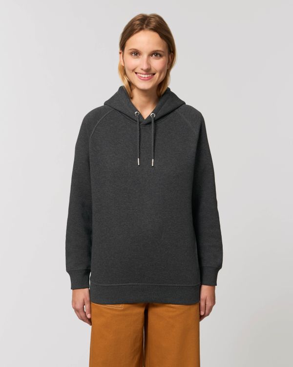 Sweat à Capuche Unisexe en Coton Bio avec Poches Latérales | Sider STSU824