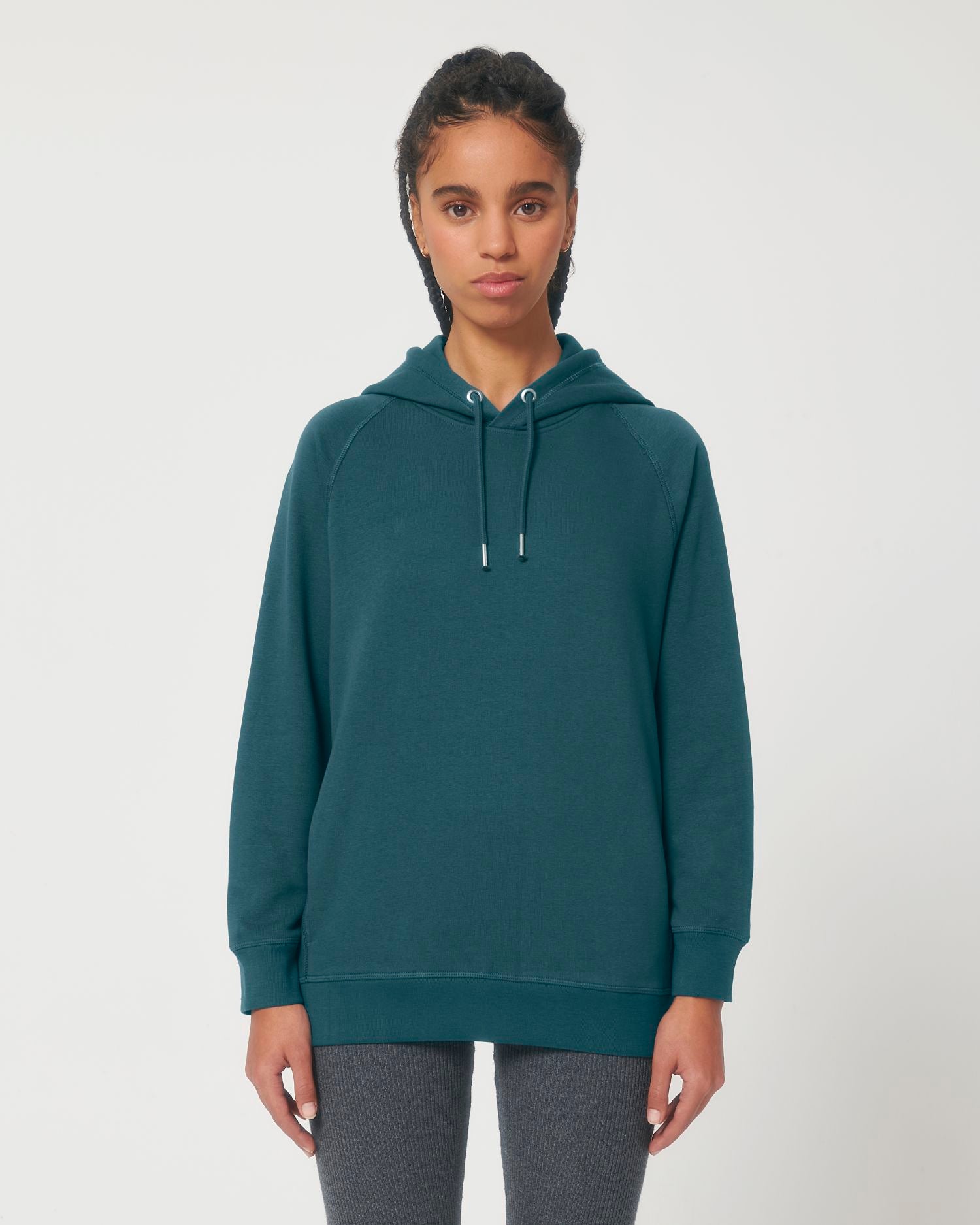 Unisex biologische hoodie met zijzakken | Sider STSU824