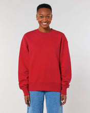 Unisex Organische Relaxed Crew Neck Sweatshirt | Radder STSU857