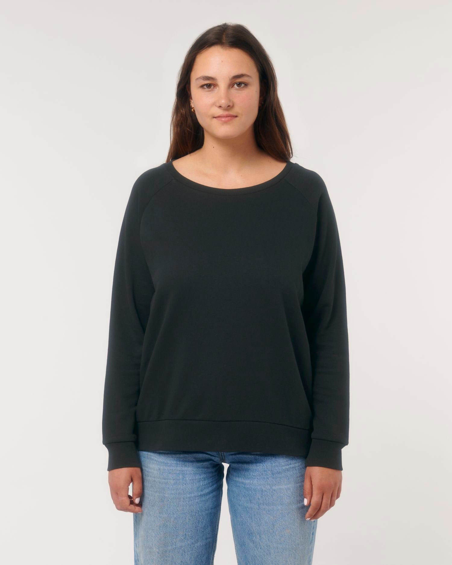 Relaxed Organic Women's Crewnecks Sweatshirt | Stella Dazzler STSW125