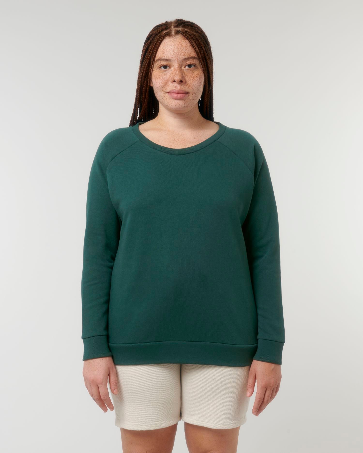 Relaxed Organic Women's Crewnecks Sweatshirt | Stella Dazzler STSW125