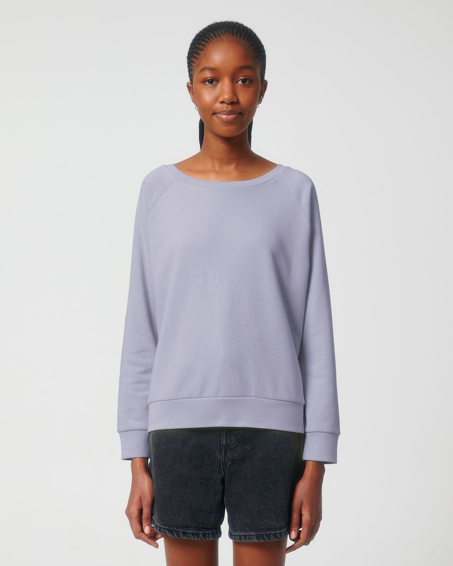 Relaxed Organic Women's Crewnecks Sweatshirt | Stella Dazzler STSW125