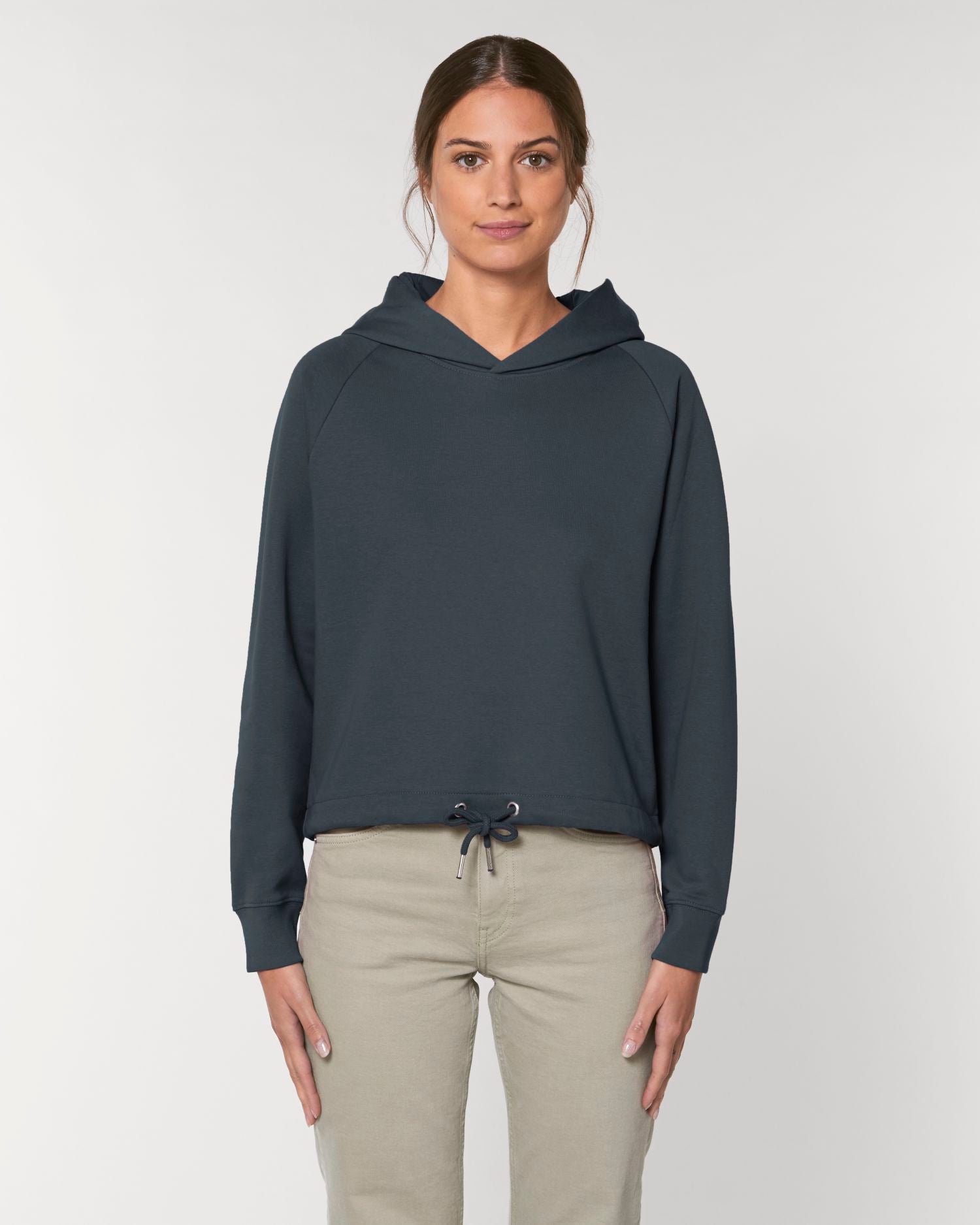 Sudadera corta con capucha para mujer Chic Organic - 300 g/m² | Stella Bower SASW132