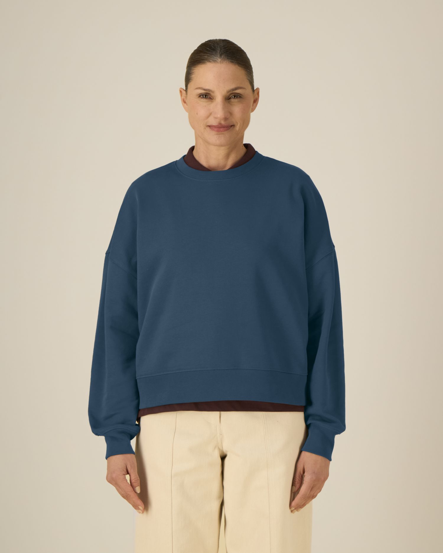 Damen-Crewneck-Sweatshirt - Bio-Baumwolle, 300 GSM | Stella Alma STSW212