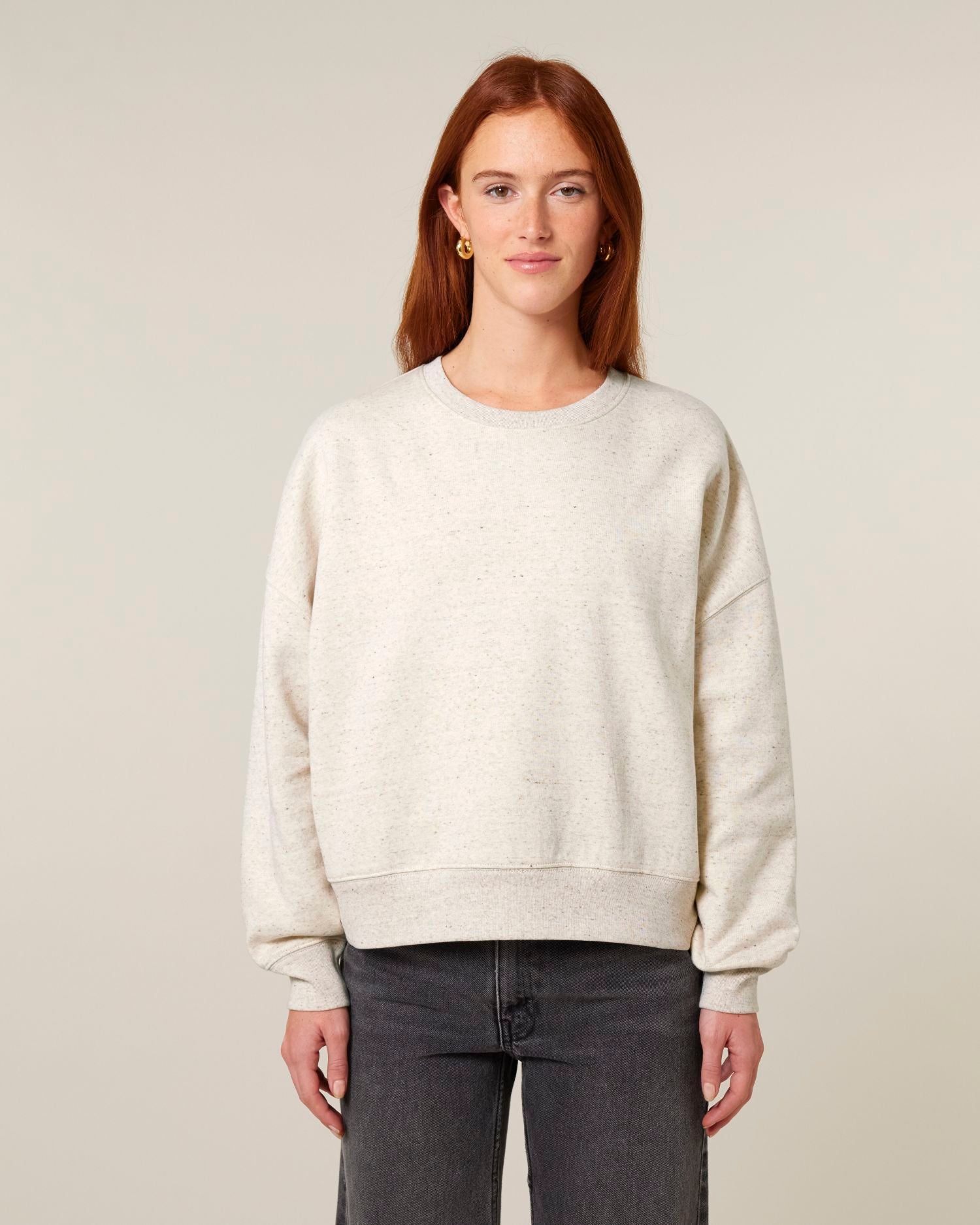 Women’s CrewNeck Sweatshirt - Organic Cotton, 300 GSM | Stella Alma STSW212