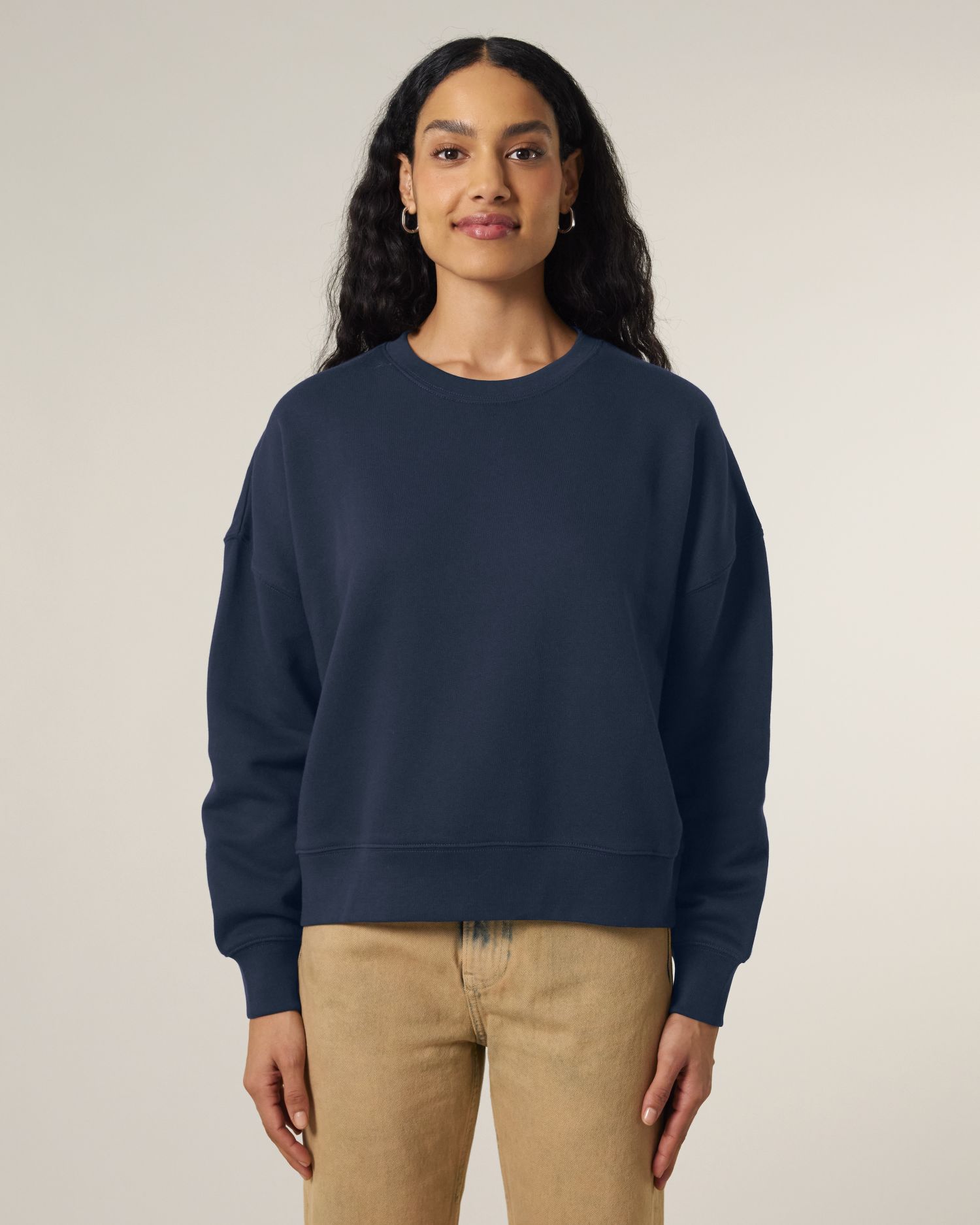 Women’s CrewNeck Sweatshirt - Organic Cotton, 300 GSM | Stella Alma STSW212