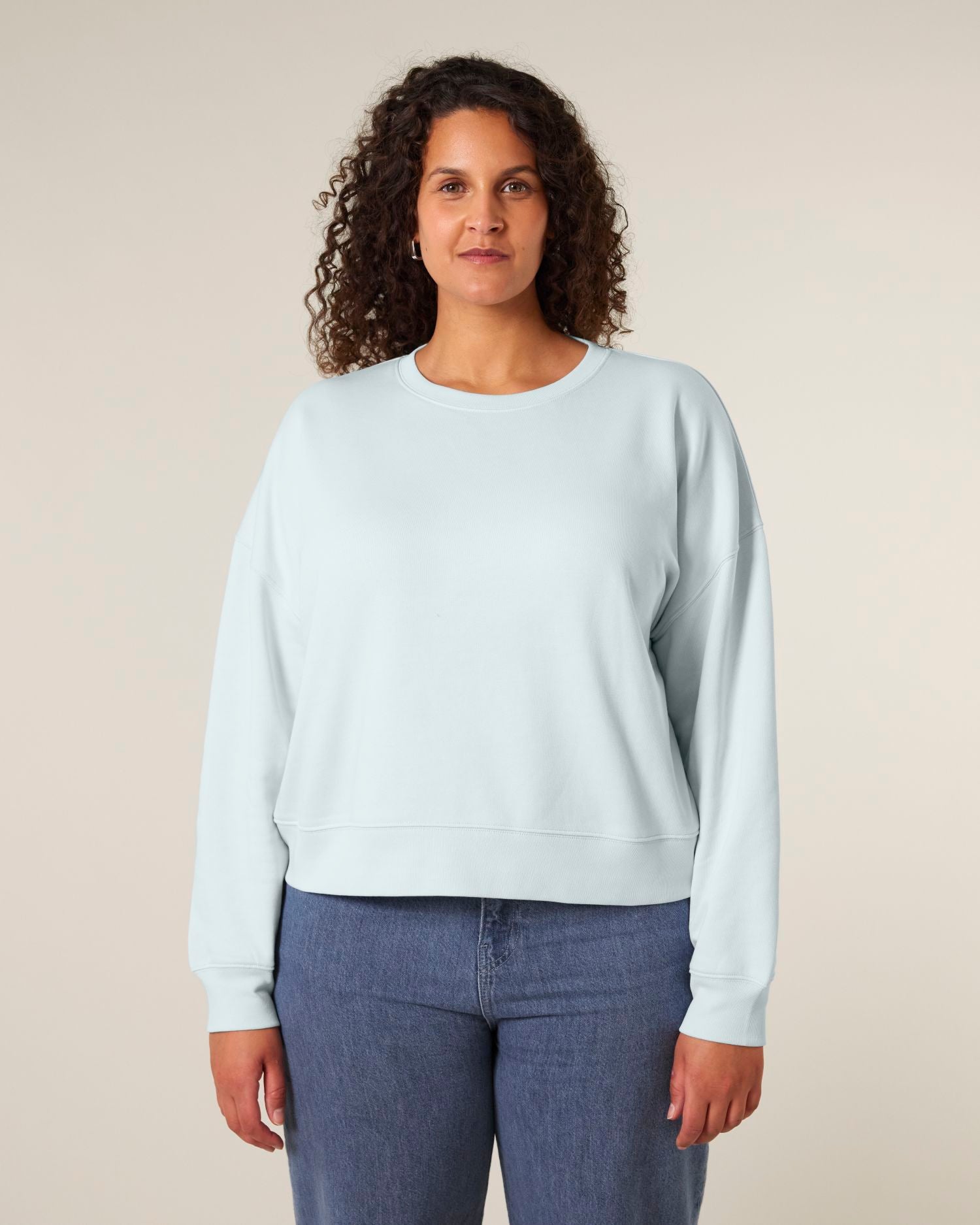 Women’s CrewNeck Sweatshirt - Organic Cotton, 300 GSM | Stella Alma STSW212