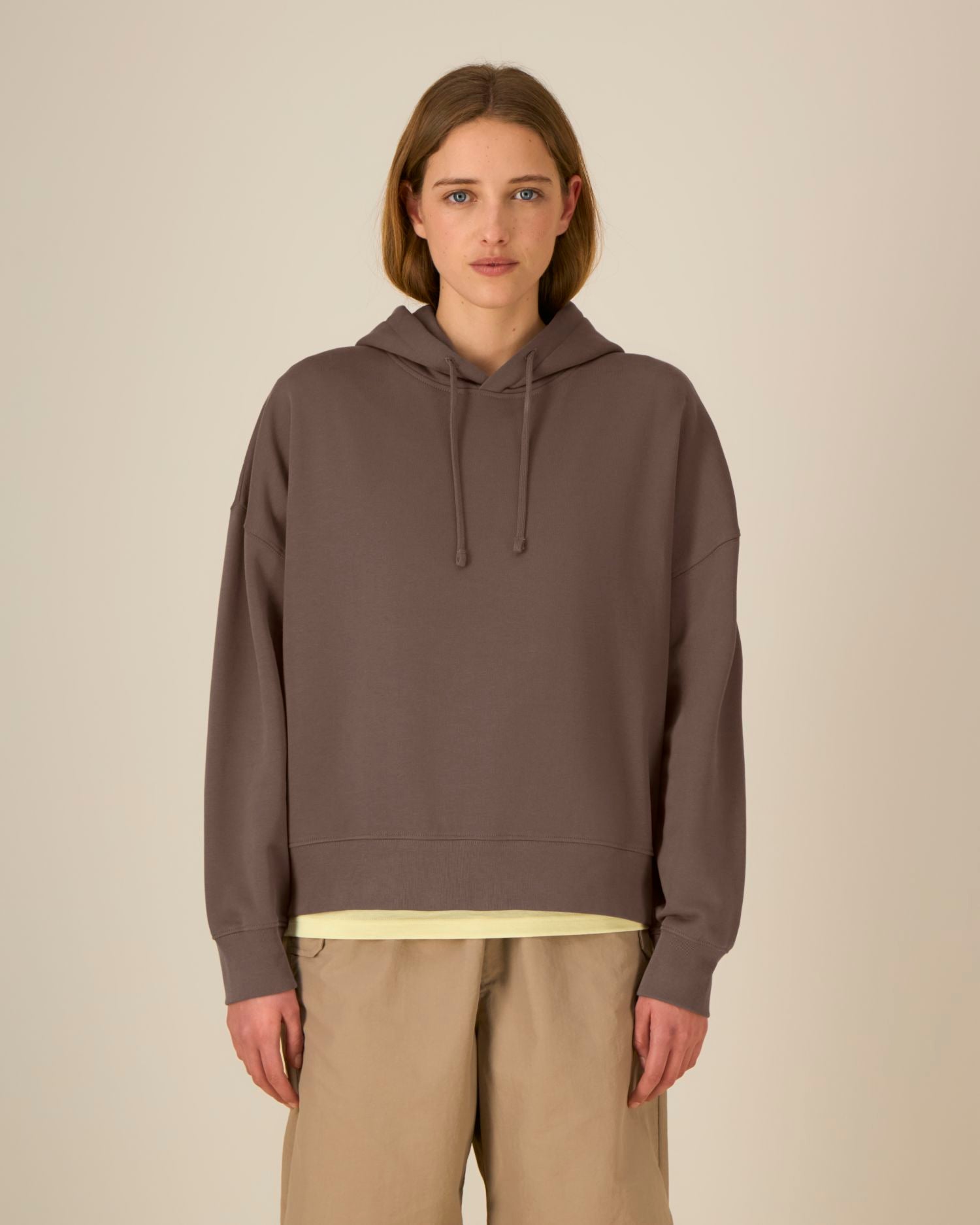 Women's Organic Cotton Hoodie Sweatshirt - 300 GSM | Nora STSW213