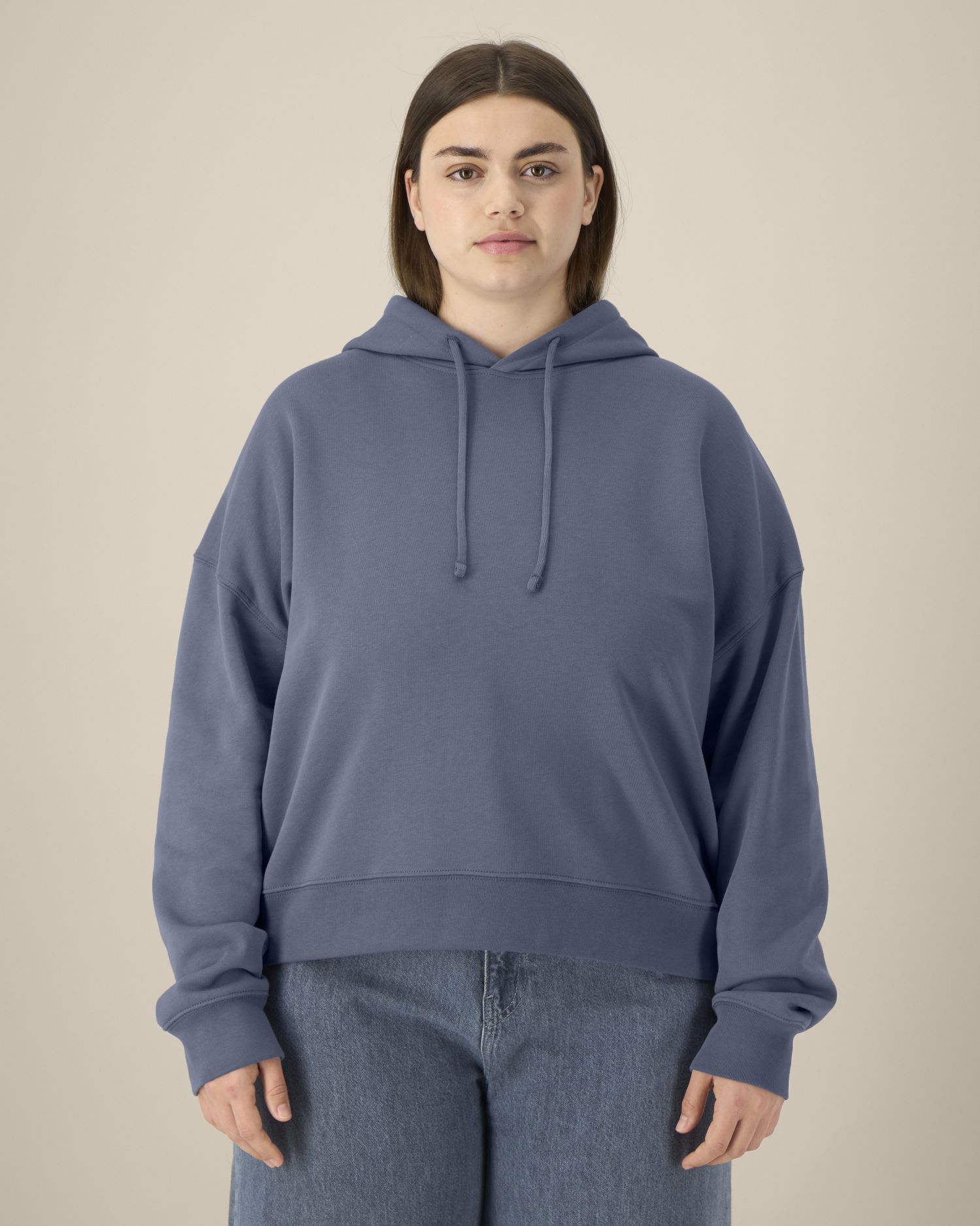 Women's Organic Cotton Hoodie Sweatshirt - 300 GSM | Nora STSW213