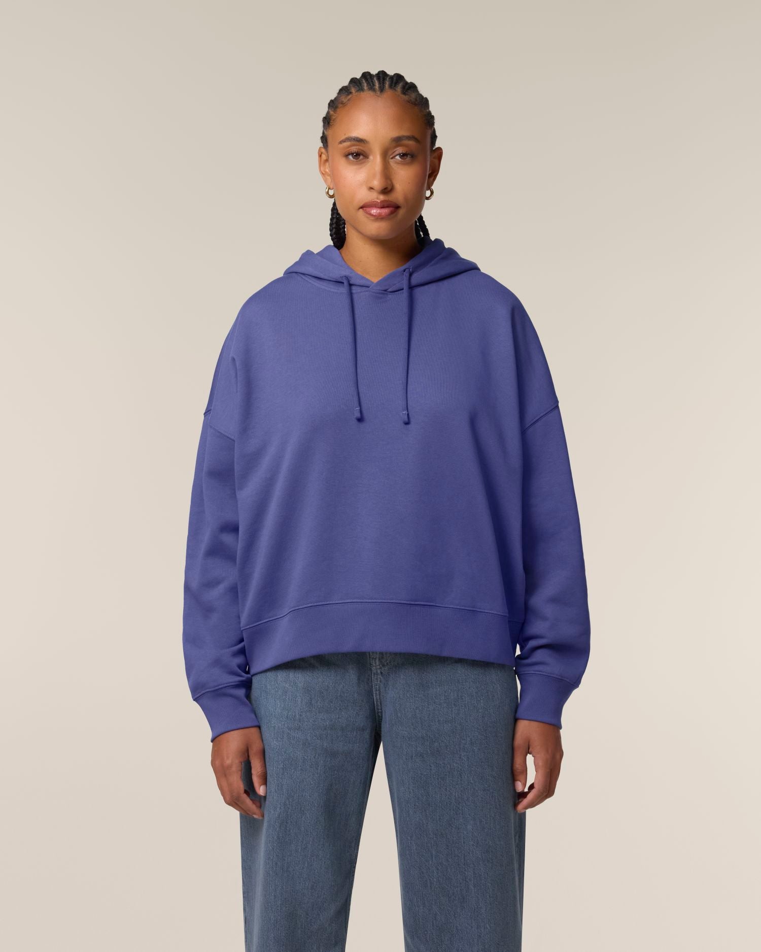 Damen-Hoodie-Sweatshirt aus Bio-Baumwolle - 300 GSM | Nora STSW213