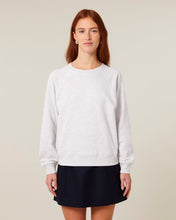 Women's Organic Cotton Raglan Sweatshirt - 300 GSM | Clara STSW217