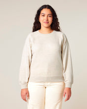 Women's Organic Cotton Raglan Sweatshirt - 300 GSM | Clara STSW217