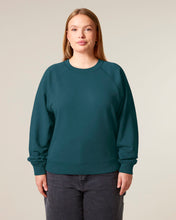 Women's Organic Cotton Raglan Sweatshirt - 300 GSM | Clara STSW217