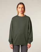 Women's Oversized Organic Cotton Crew Neck Sweatshirt - 300 GSM | Stella Paloma STSW218