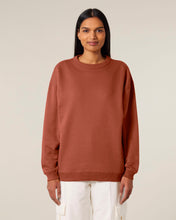 Women's Oversized Organic Cotton Crew Neck Sweatshirt - 300 GSM | Stella Paloma STSW218