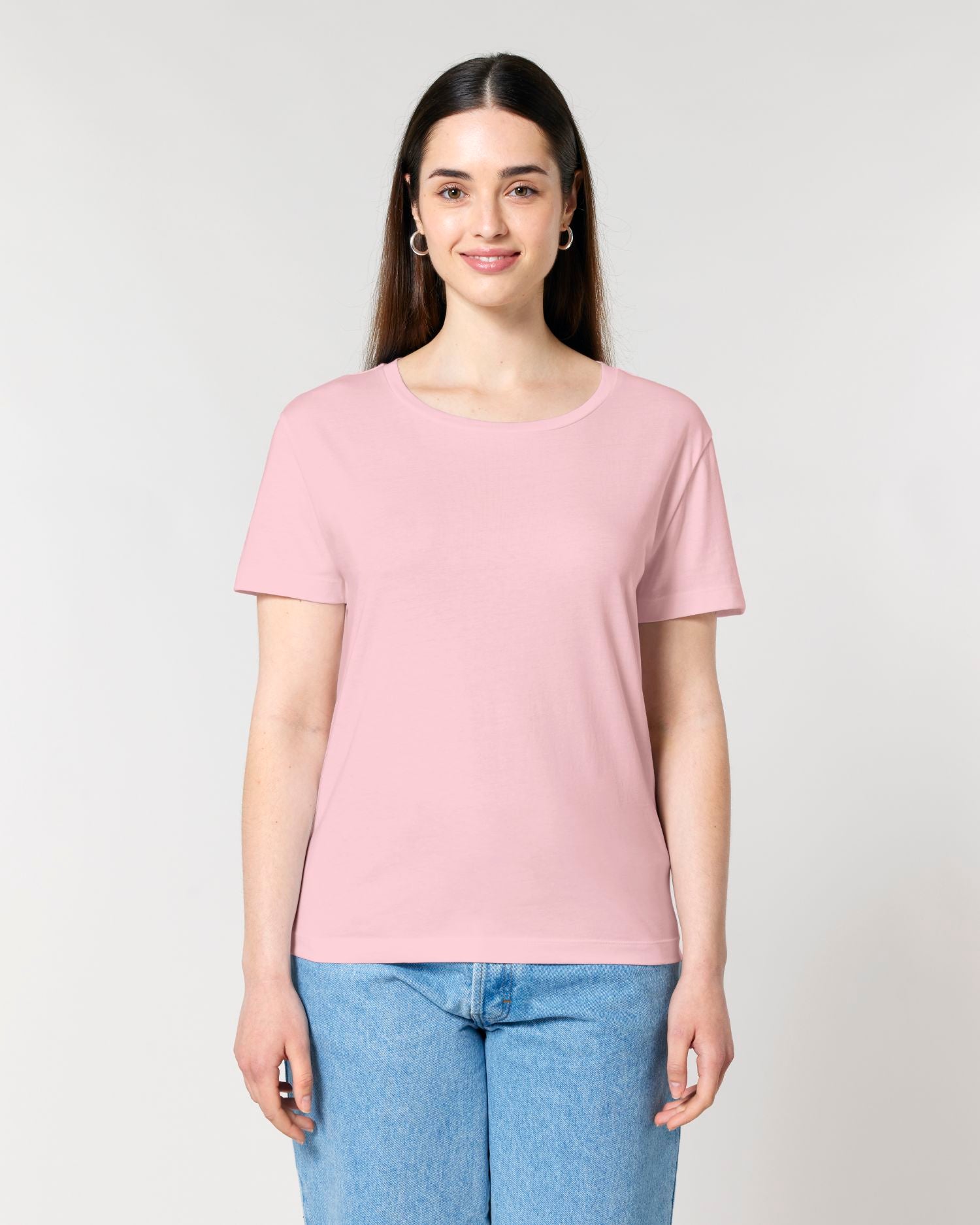 Women's Organic Cotton Scoop Neck T-Shirt - 155 GSM | Stella Serena STTW173