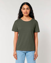 Women's Organic Cotton Scoop Neck T-Shirt - 155 GSM | Stella Serena STTW173