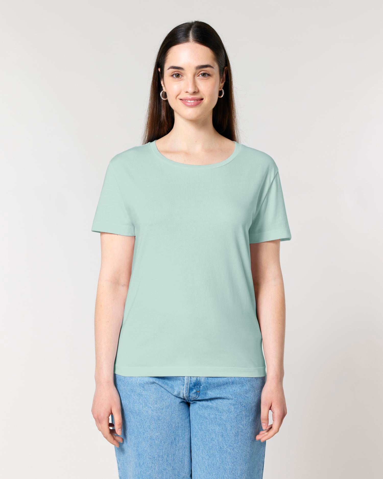 Women's Organic Cotton Scoop Neck T-Shirt - 155 GSM | Stella Serena STTW173