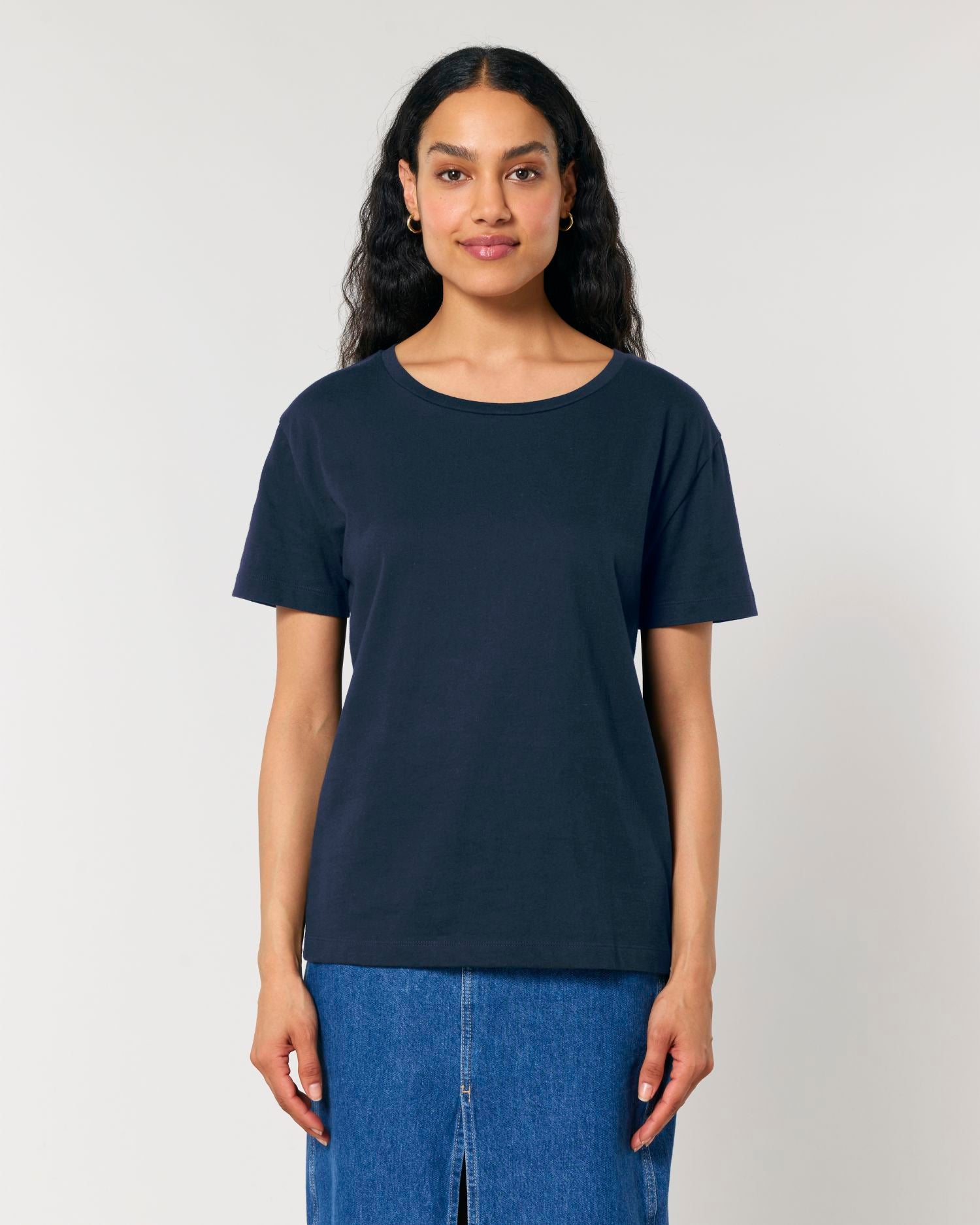 Women's Organic Cotton Scoop Neck T-Shirt - 155 GSM | Stella Serena STTW173