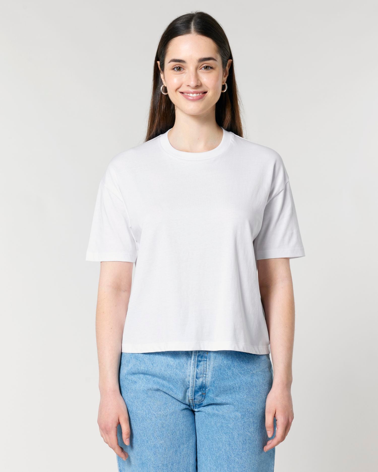 Camiseta Orgánica Cuadrada para Mujer - 155 GSM | Stella Nova STTW175