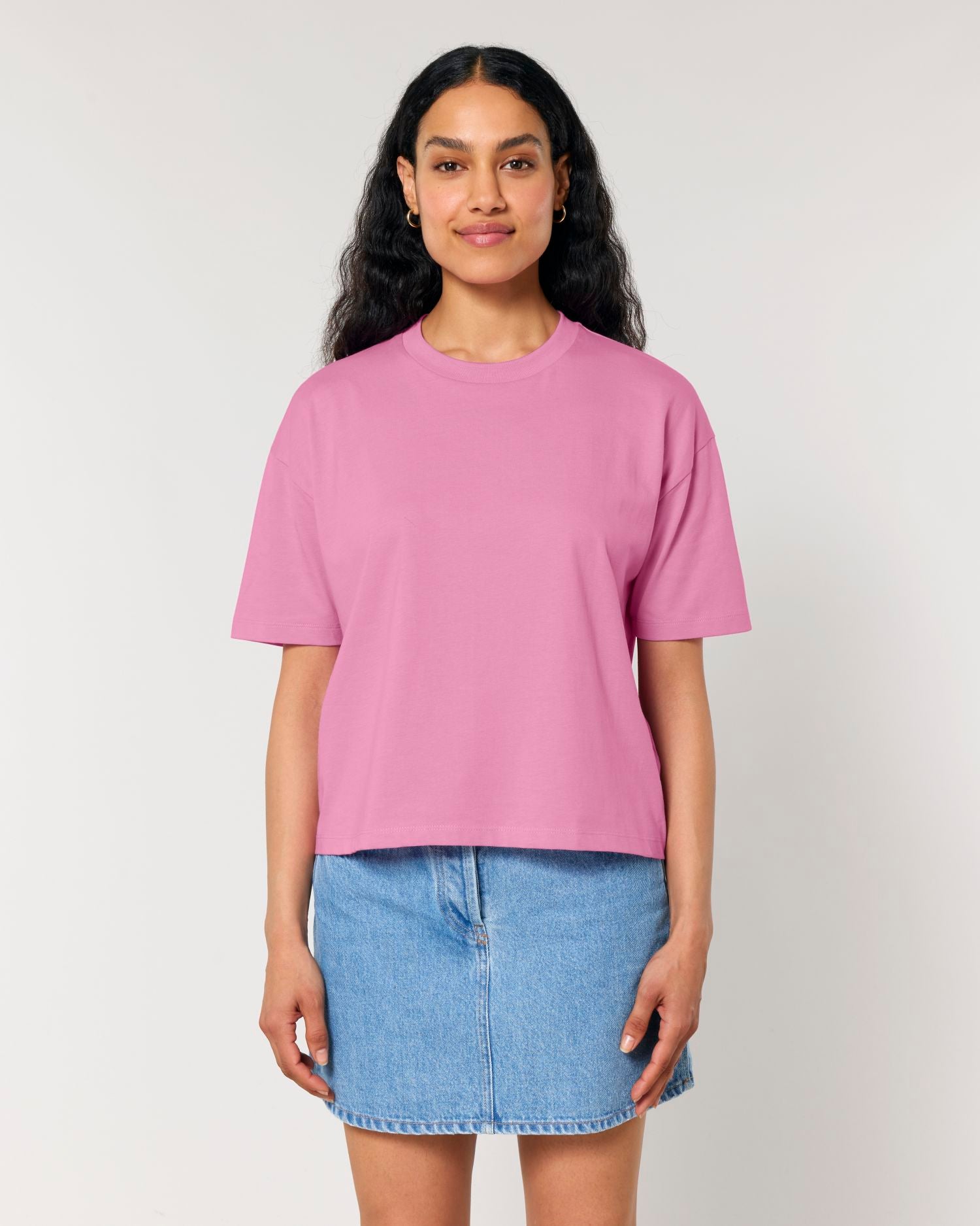 Camiseta Orgánica Cuadrada para Mujer - 155 GSM | Stella Nova STTW175