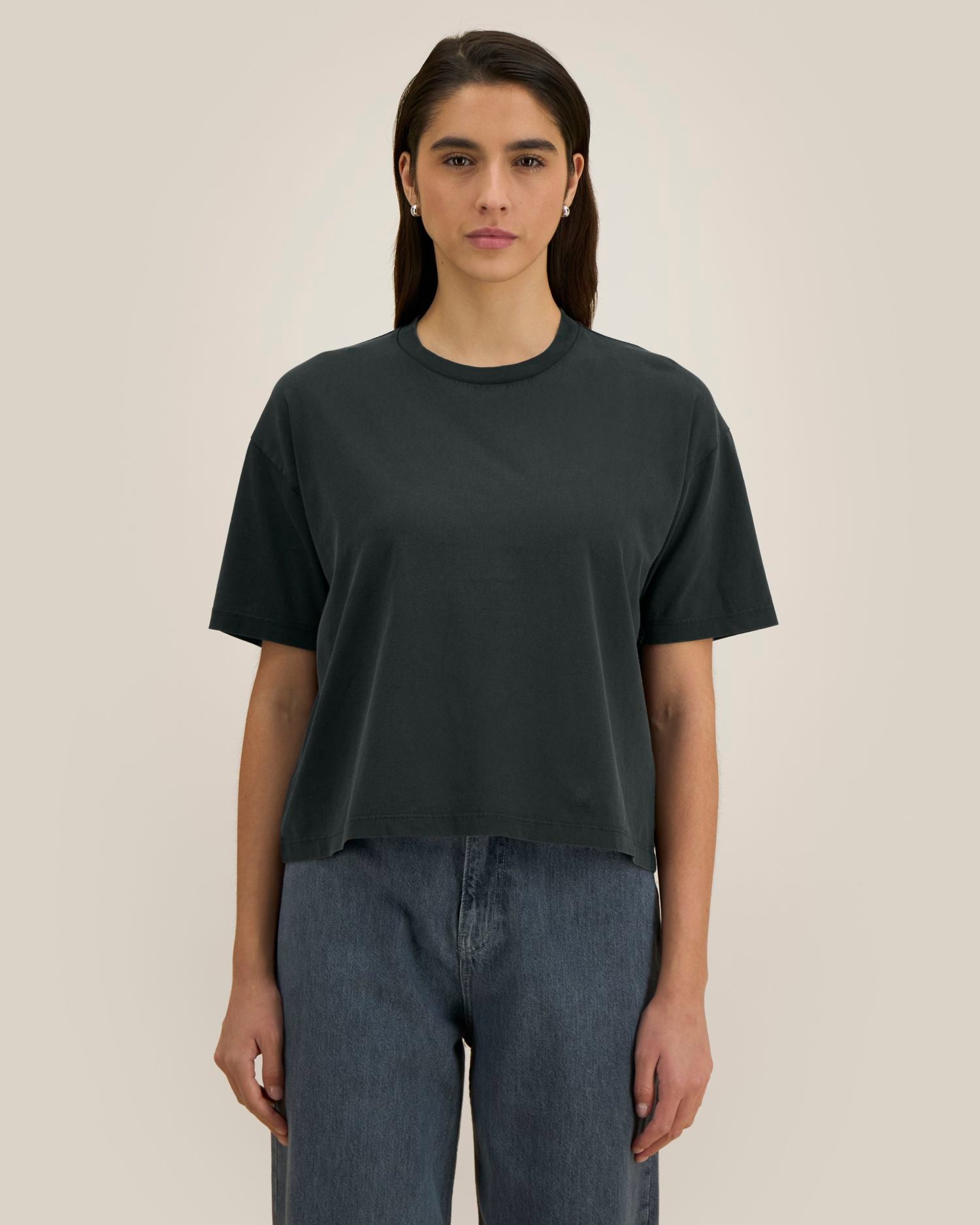 Stückgefärbtes, kastig geschnittenes Damen-T-Shirt – 155 g/m² | Stella Nova Vintage – STTW283