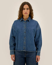 Sovracamicia da donna in denim Oversized - 440 GSM | Stella Ember - STWW288