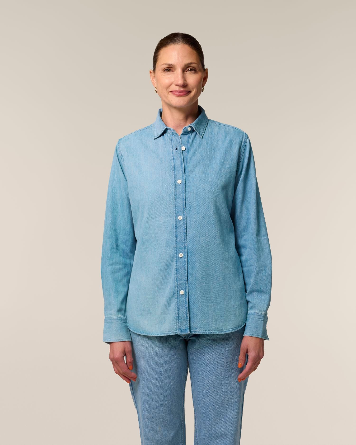 Camisa vaquera de mujer – 235 GSM | Stella STWW970