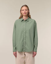 Women's Relaxed Poplin Shirt - 130 GSM | Stella Styler Shirt STWW973