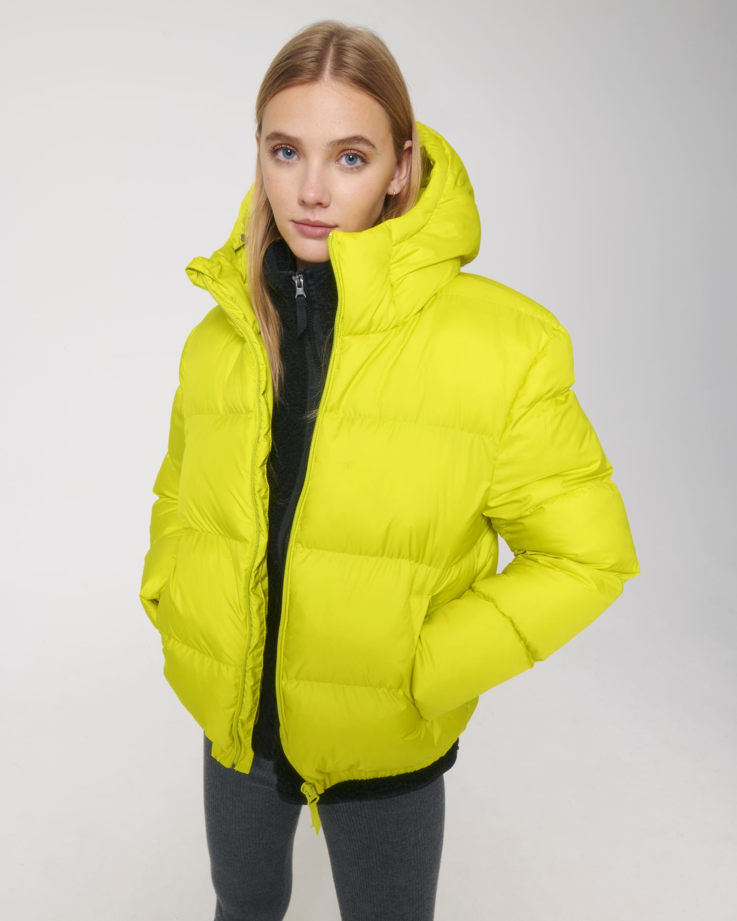 Chaqueta acolchada extragrande para todas las estaciones | Puffer STJU840