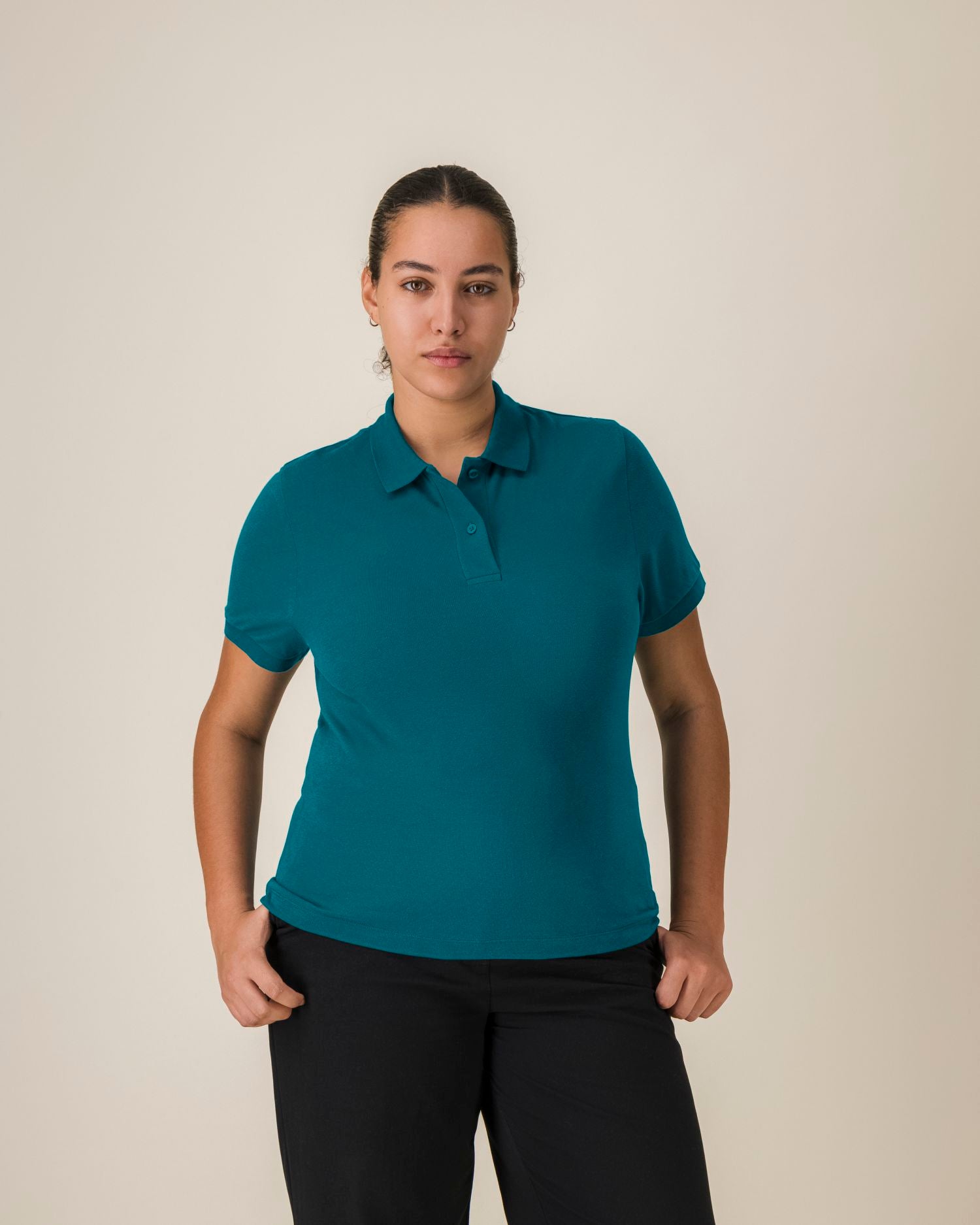 Dames Getailleerd Poloshirt - 185 GSM | Stella Coaster STPW977