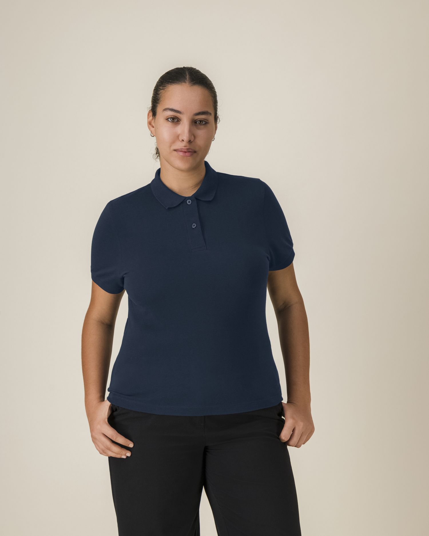 Women's Fitted Polo Shirt - 185 GSM | Stella Coaster STPW977