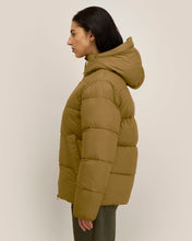 Unisex-Pufferjacke mit Kapuze aus recyceltem Nylon | Puffer 2.0 - STJU292