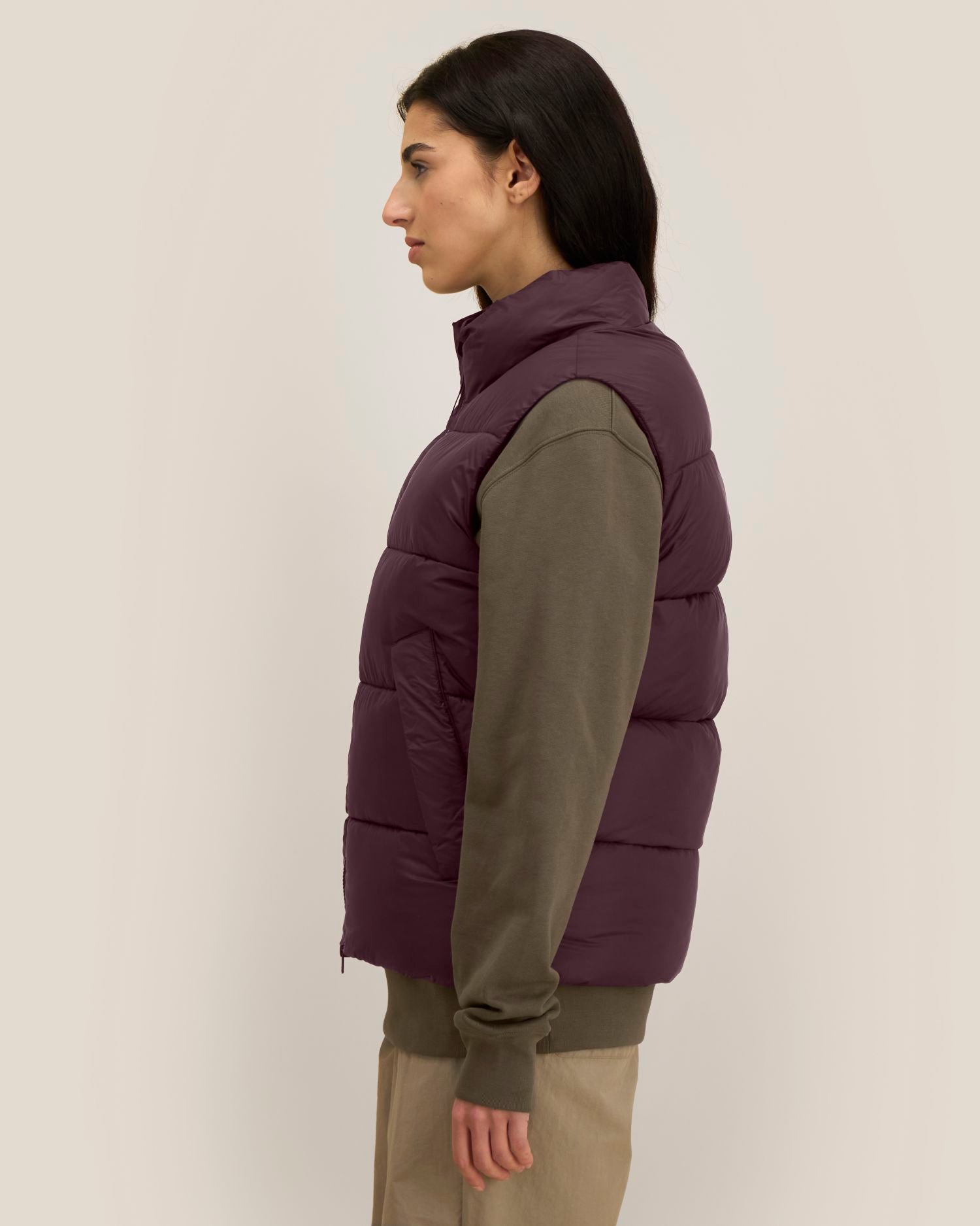 Unisex Padded Gilet in Recycled Nylon | Puffer Gilet 2.0 - STJU293