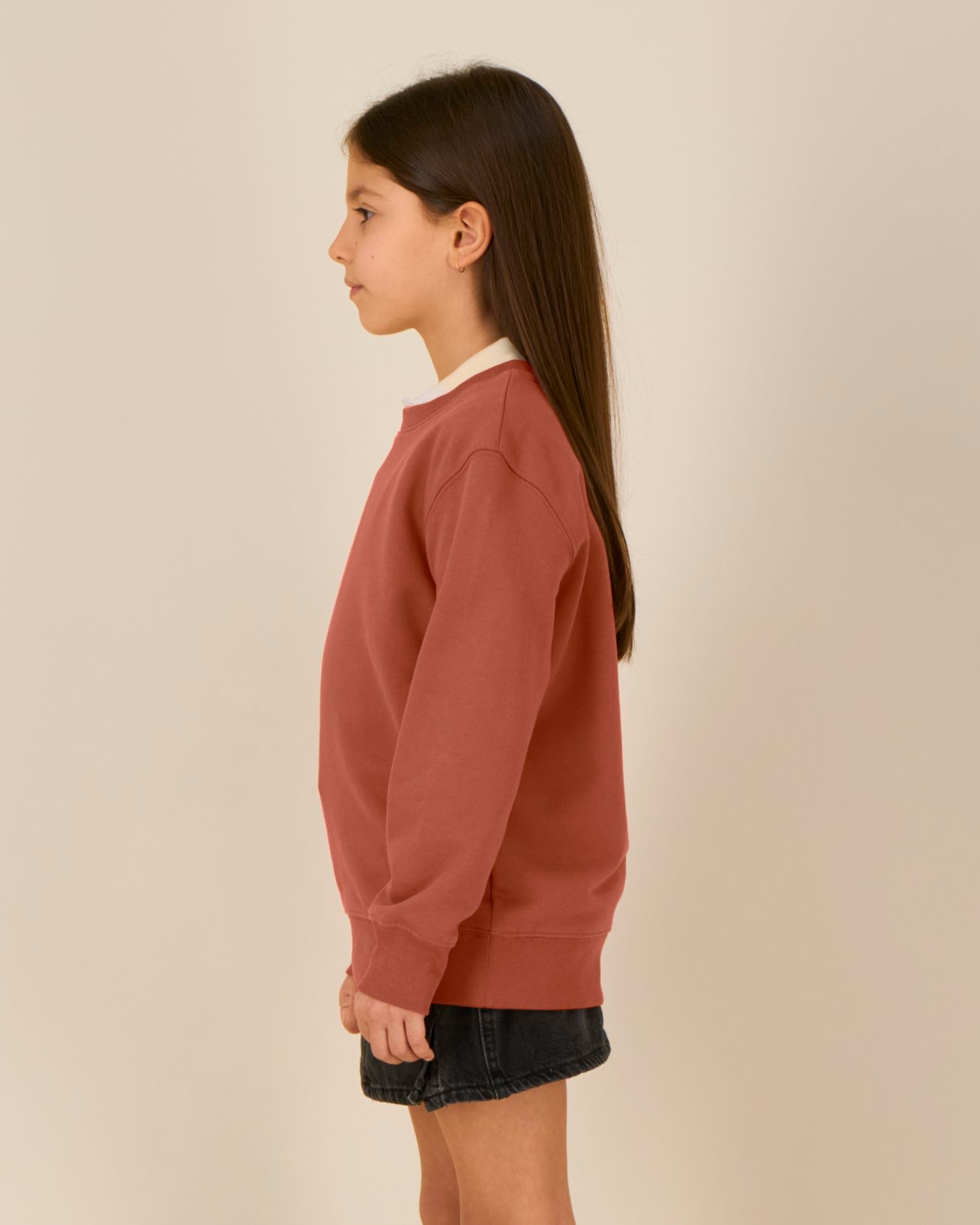 Kids' Organic Crew Neck Sweatshirt - 300 GSM | Mini Changer 2.0 STSK181