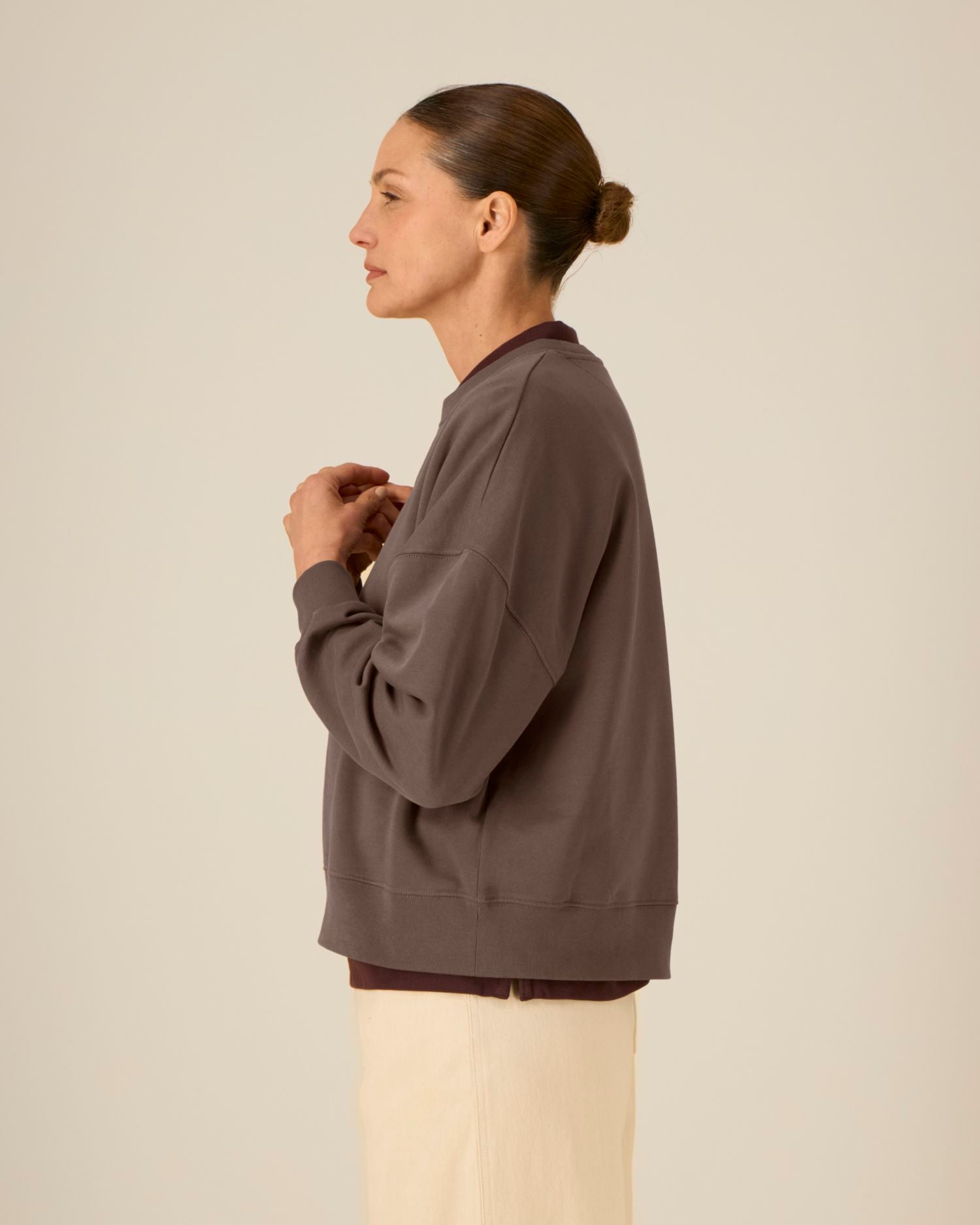 Women’s CrewNeck Sweatshirt - Organic Cotton, 300 GSM | Stella Alma STSW212