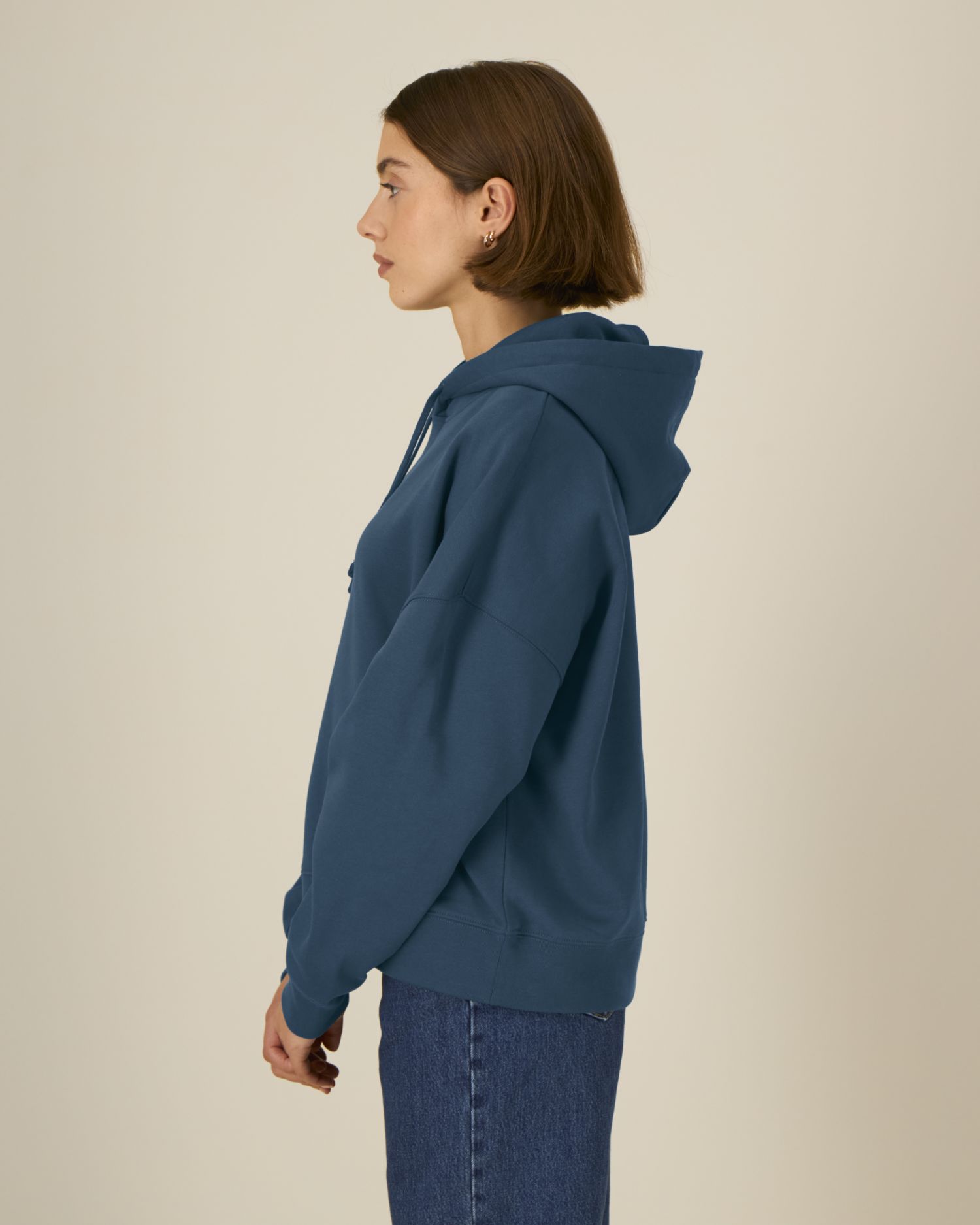 Women's Organic Cotton Hoodie Sweatshirt - 300 GSM | Nora STSW213