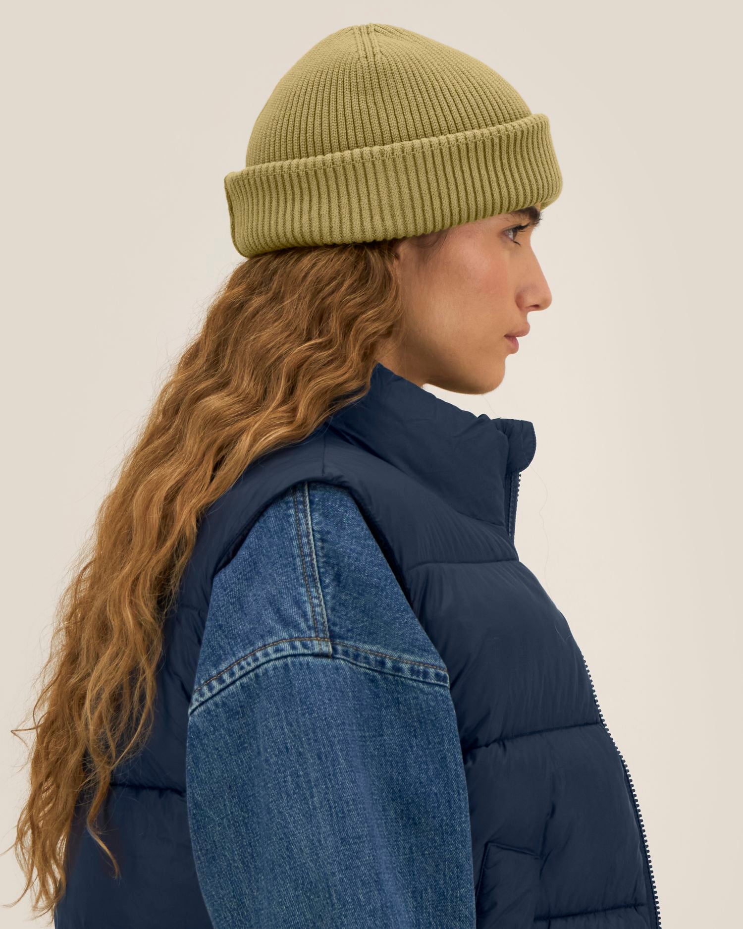 Unisex-Fisherman-Beanie aus Rippstrick | Fisherman Beanie 2.0 – STAU296
