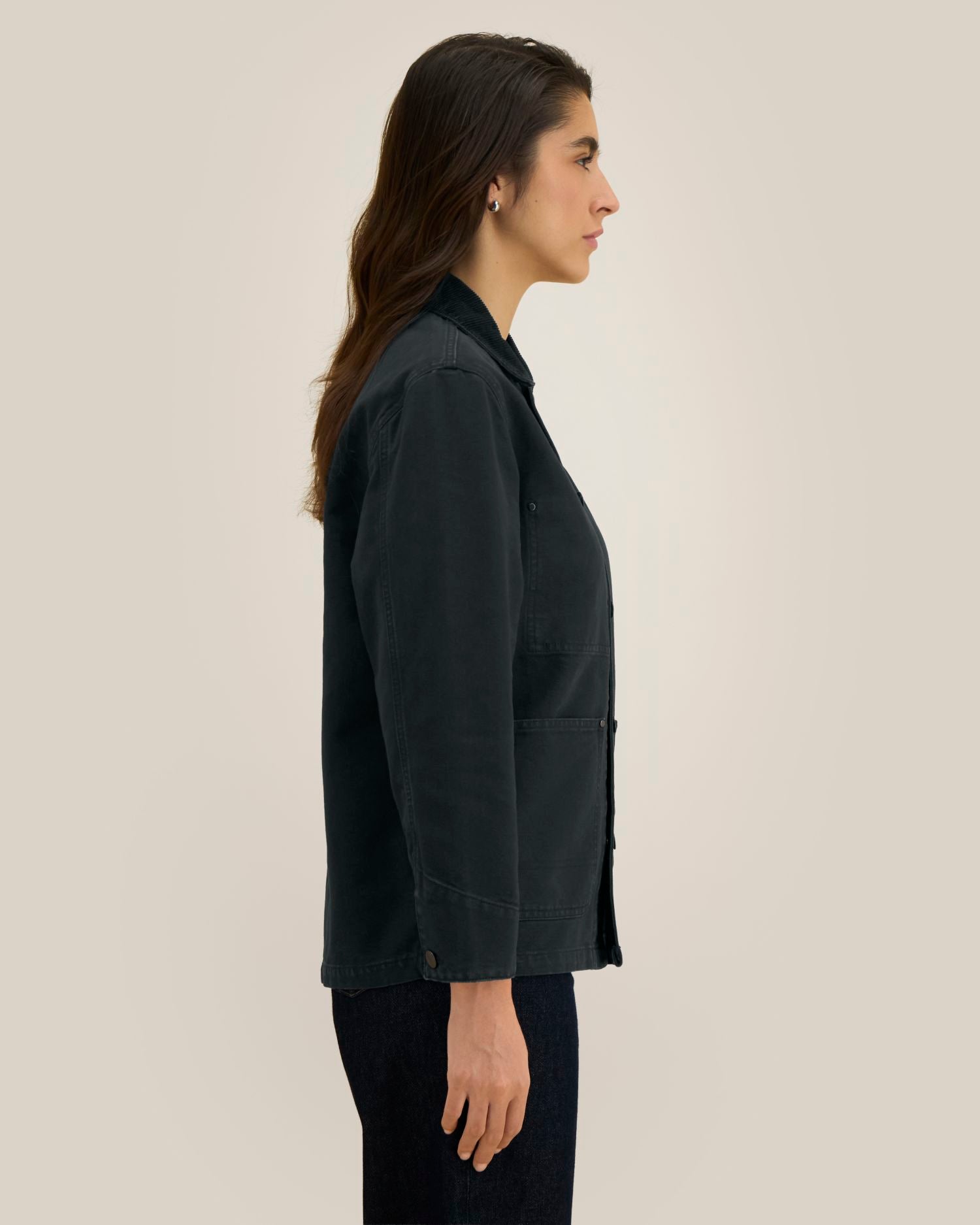 Unisex-Jacke aus stückgefärbtem Baumwoll-Canvas – 379 GSM | Arbeitsjacke – STJU294