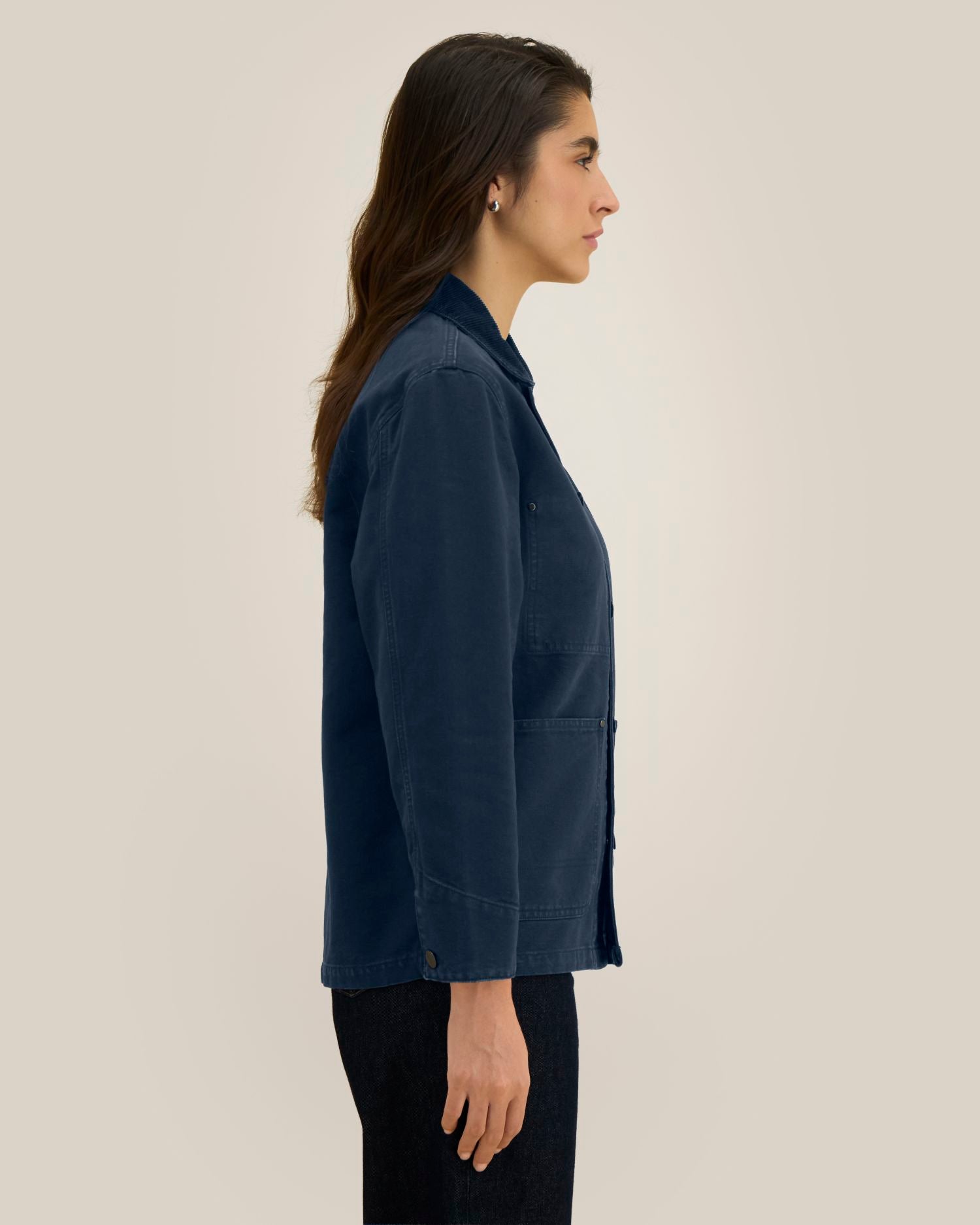 Unisex-Jacke aus stückgefärbtem Baumwoll-Canvas – 379 GSM | Arbeitsjacke – STJU294